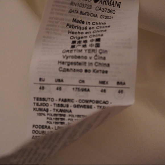 Armani white dress - Picture 7 of 9